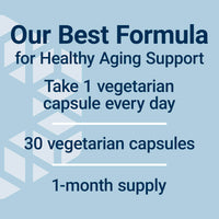 Thumbnail for Life Extension NAD+ Cell Regenerator™ and Resveratrol Elite™*, nicotinamide riboside, Trans-resveratrol, quercetin, Fisetin, Heart Health, Healthy Aging, Vegetarian, Non-GMO, Gluten Free, 30 Capsules