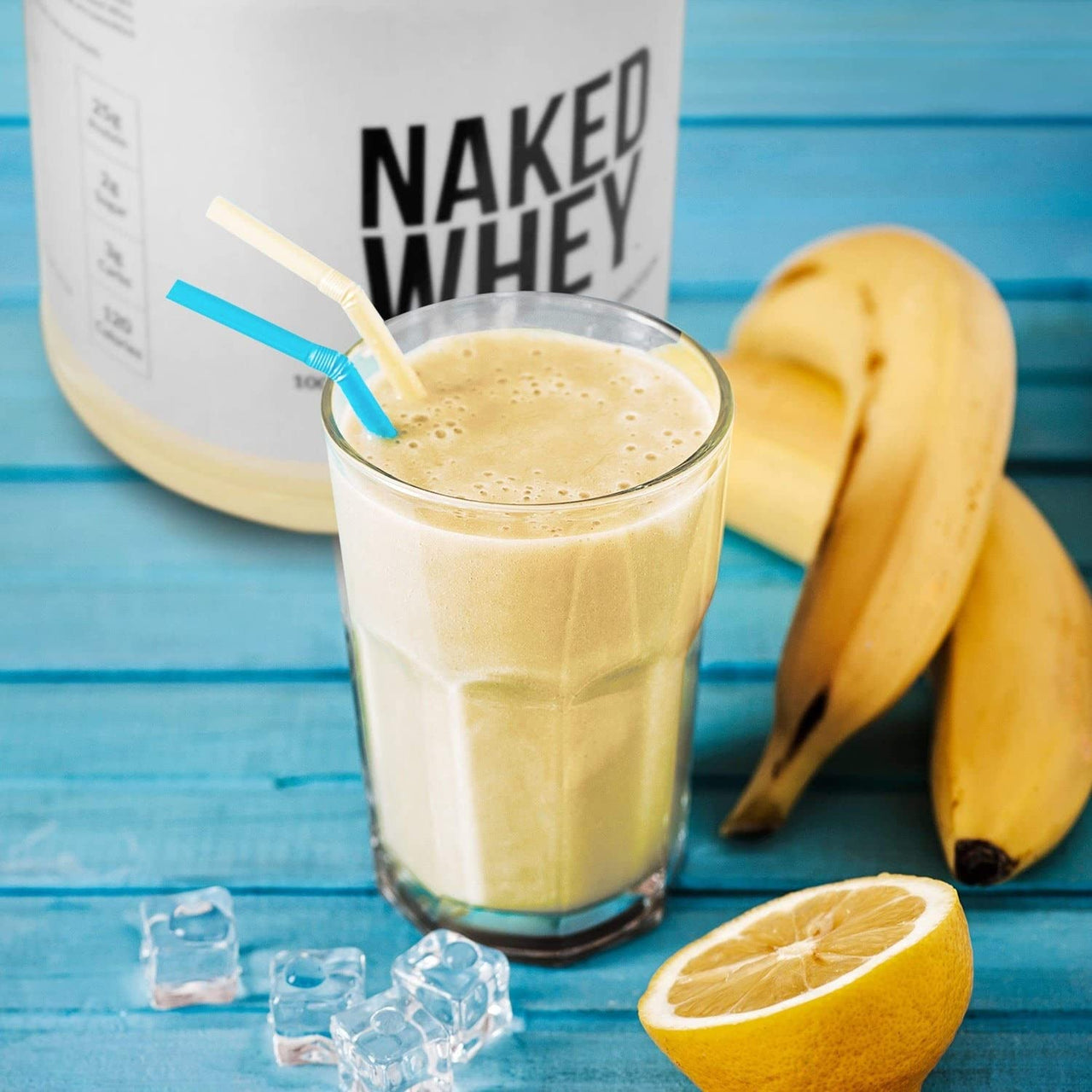 NAKED Grass Fed Protein Bundle: 1LB Casein and 1LB Vanilla Whey