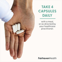Thumbnail for Fairhaven Health Myo-Inositol Supplement for Women and Men | Vitamin B8 2000mg | Vegan Inositol Powder Capsules | Gluten, Dairy and Soy Free | 120 Inositol Capsules