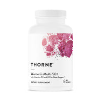 Thumbnail for THORNE - Women's Multi 50+ - Comprehensive Daily Multivitamin with Vitamins A, B6, B12, C, D, E, K, Zinc & More - Support Heart, Brain, Bone & Immune Health* - 180 Capsules
