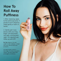 Thumbnail for grace & stella Under Eye Brightener Roller - Airplane Travel Essentials - Travel Size Toiletries - Retinol & Caffeine Eye Serum for Puffiness, Dark Circles, Wrinkles - Vegan Skincare (15ml / 0.51floz)