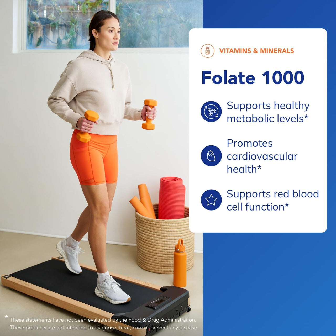Pure Encapsulations Folate 1000 - Metafolin L-5-MTHF - Heart Health Supplement* - Folate Supplement - Non-GMO & Gluten Free - 90 Capsules