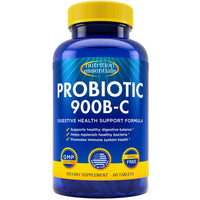 Thumbnail for Nutrition Essentials Probiotics for Women and Men - with Lactase Enzyme and Prebiotic Fiber for Digestive Health - 80 Percent + More Potent Supplement for Gut Health Support - Vegan Formula