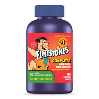 Thumbnail for Flintstones Vitamins Chewable Kids Vitamins, Complete Multivitamin for Kids and Toddlers with Iron, Calcium, Vitamin C, Vitamin D & more, 180 count(Pack of 1)(Packaging May Vary)