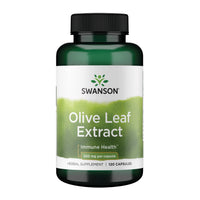Thumbnail for Swanson Olive Leaf Extract Capsules with 20% Oleuropein - Provides Immune Support, Promotes Cardiovascular System Health, and Supports Healthy Blood Pressure - (120 Capsules, 500mg Each)