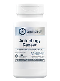 Thumbnail for Life Extension GEROPROTECT® Autophagy Renew, Luteolin, piperlongumine, Cellular Health Support, Healthy Aging, Gluten-Free, Non-GMO, Vegetarian, 30 Capsules
