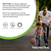 Thumbnail for NaturesPlus Herbal Actives St John's Wort, Extended Release - 60 Tablets - Non-GMO, Vegetarian, Gluten Free - 60 Servings