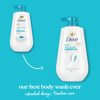 Thumbnail for Dove Body Wash with Pump Antibacterial For All Skin Types Protects from Dryness 30.6 oz