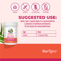 Thumbnail for MaryRuth's 3-in-1 Daily Health Probiotics for Women | Hormone Support & Gut Health Supplement for Women | Women’s Probiotic | 50 Billion CFU | Vegan | 30 ct