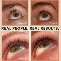 Thumbnail for USDA Organic Castor Oil Lash Serum - Premium All Natural Cold Pressed Castor Oil Eyelash Growth Serum with Mascara Tube - Eyelash Treatment and Conditioner - For Thicker and Fuller Lashes