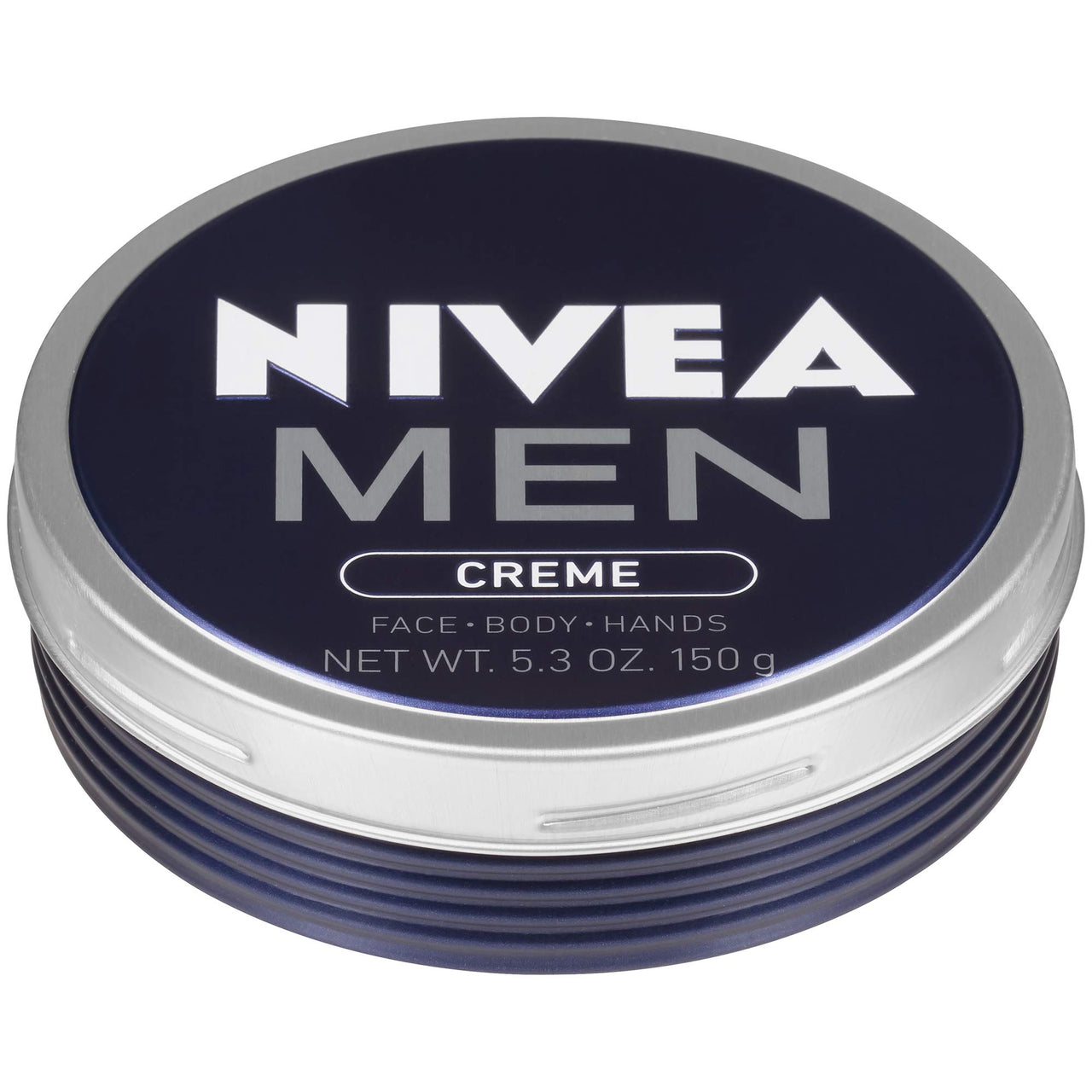 NIVEA MEN Creme - Multipurpose Cream for Men - Face, hand and Body Lotion - 5.3 oz. Tin