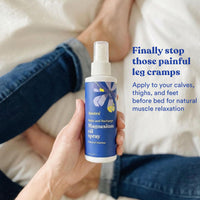 Thumbnail for ASUTRA Magnesium Oil Spray, 4 fl oz - Magnesium Spray for Leg Cramps, Pain Relief Derived from Zechstein Seabed