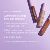 Thumbnail for Tower 28 Swipe Serum Concealer - Hydrating Medium-Full Coverage Concealer + Under Eye Brightener - Skin Care Infused Makeup with Hyaluronic Acid + Soothing Centella - 7.0 Medium/Neutral (0.22 oz)