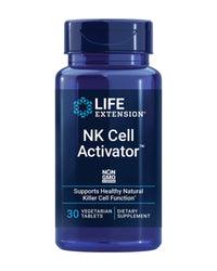 Thumbnail for Life Extension NK Cell Activator™, Immune Support, Natural Killer Cell Activity, enzymatically Modified Rice bran, Non-GMO, Vegetarian, 30 Tablets