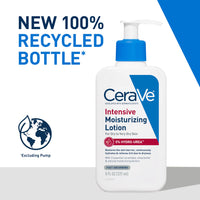 Thumbnail for CeraVe Intensive Moisturizing Lotion, Hydro-Urea + Shea Butter, Body Lotion For Dry Skin, Relieves Signs Of Extra Dry Skin, Non Greasy Hydrating Cream For Rough, Tight, Red & Itchy Skin, 8oz
