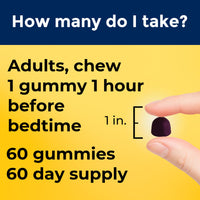 Thumbnail for Nature Made Time Release Melatonin 3mg Gummies, 100% Drug Free Sleep Aid for Adults, 60 Melatonin Gummies, 60 Day Supply