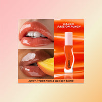Thumbnail for Gisou Honey Infused Hydrating Lip Oil, Nourishing Lip Moisturizer for Dry Lips (Mango Passion Punch)
