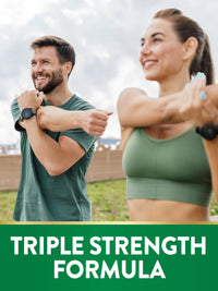 Thumbnail for Nature's Truth Glucosamine Chondroitin MSM Complex | 60 Caplets | with Turmeric | Triple Strength Formula | Non-GMO and Gluten Free Supplement