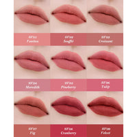 Thumbnail for Flower Knows Strawberry Cupid Cake Lip Cream,Long Lasting Pink Brown Matte Lipstick,Hydrating Lip Stain,Transfer & Smudge-Proof Velvet Liquid Lipstick for Girls&Women,0.17 Fl Oz(V01 Vanitea)