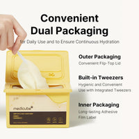 Thumbnail for medicube Deep Vita C Daily Quick 30 Sheet Masks - Vegan Certified, Quick Dispenser, Triple Vitamin Complex For Radiance and Hydration - Korean Face Masks