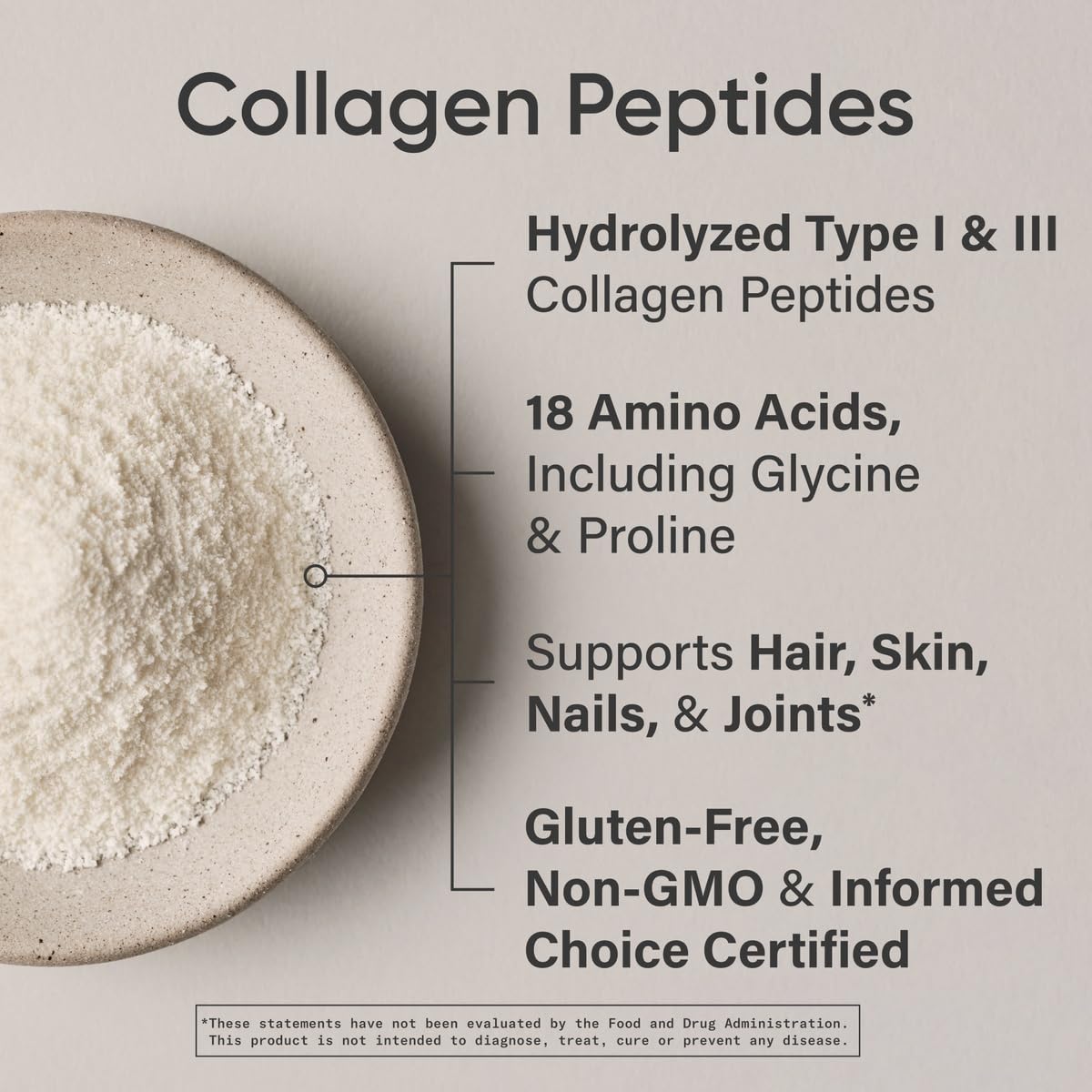 Sports Research Collagen Peptides Powder - Unflavored