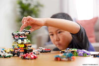 Thumbnail for Hot Wheels Toy Cars & Trucks 20-Pack, Set of 20 1:64 Scale Vehicles for Play or Display, Instant Collection (Styles May Vary)