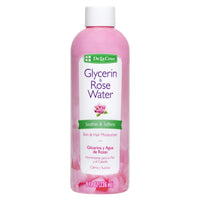 Thumbnail for De La Cruz Rose Water and Glycerin for Face - Rosewater Facial Toner and Moisturizer for Skin and Hair 8 fl oz (236 mL)