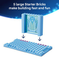 Thumbnail for LEGO Disney Frozen Elsa’s Ice Castle & Snow Ride Adventure Building Toy - Frozen Toys for Girls & Boys, Ages 4+ - Disney Gift for Kids - 43281