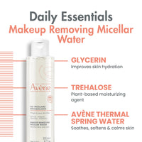 Thumbnail for Avène Micellar Lotion Cleansing Water - Soap-Free 3-in-1 Cleanser, Toner, Make-up Remover - All Skin Types - Non-Comedogenic - 6.7 Fl Oz