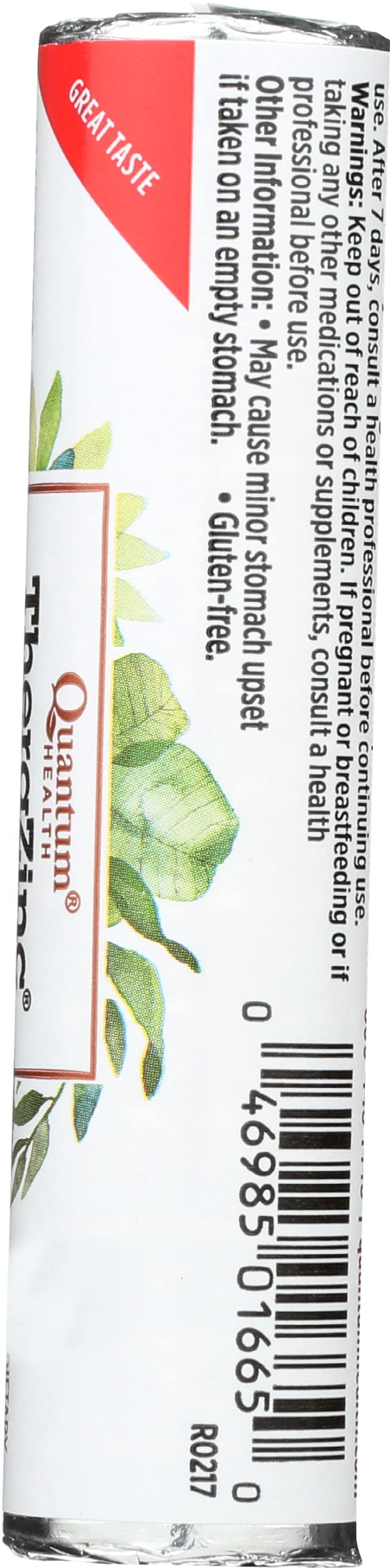Quantum - Lozenge Zinc Echinacea Cherry-Mint - 14 PC