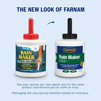 Thumbnail for Farnam Rain Maker Triple Action Hoof Moisturizer & Conditioner, Protection Against Dry Weather, Cracks, Splits, Contracted Heels, 32 fl oz