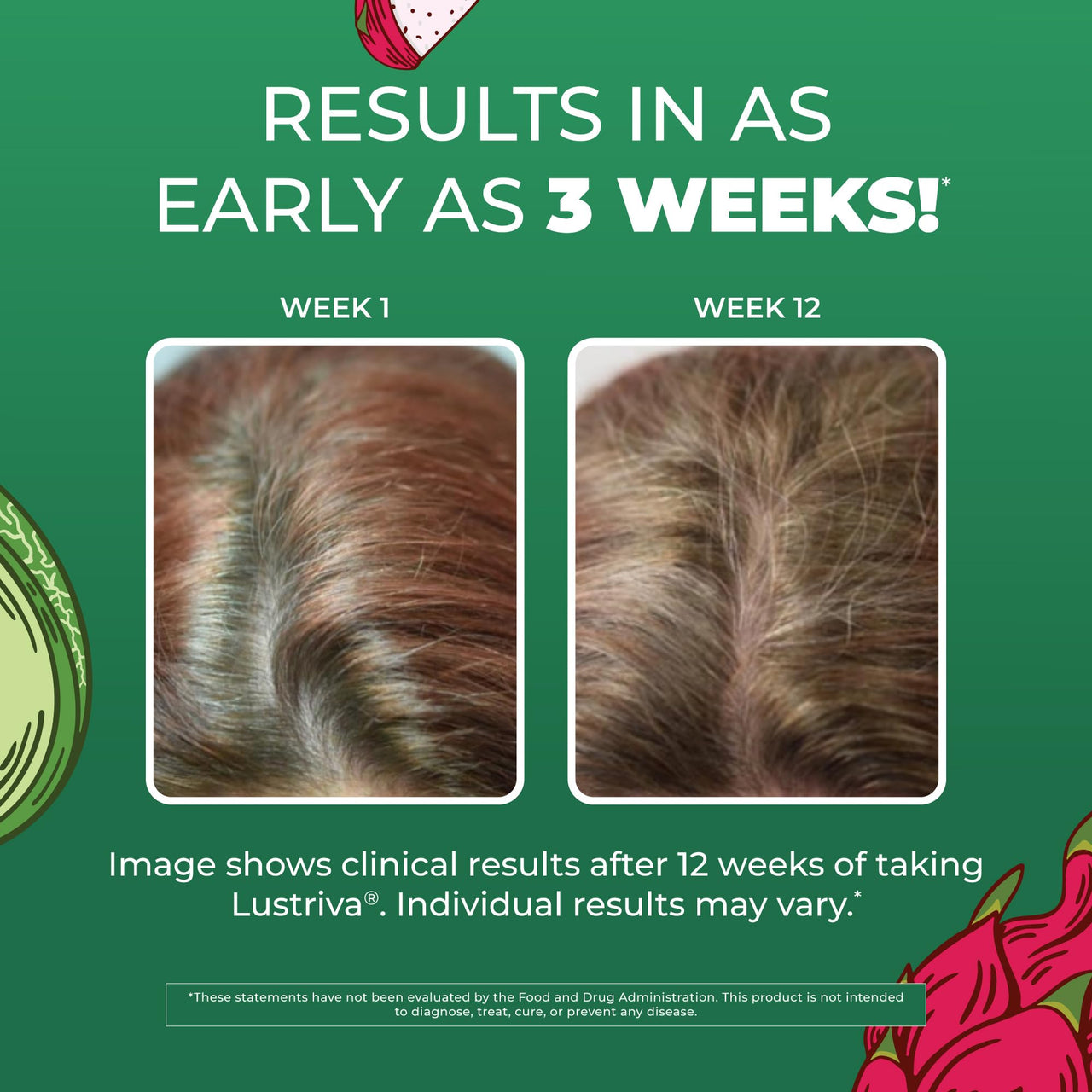 MARYRUTH'S Liquid Multivitamin + Hair Growth | Biotin 10000mcg | Lustriva Hair Growth Supplement | Clinically Tested in Women for Thicker Hair & Facial Wrinkle | Skin Care | Ages 18+ | 15.22 Fl Oz