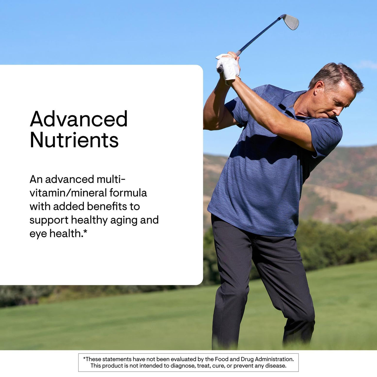THORNE - Advanced Nutrients - Multivitamin & Mineral Supplement with Nicotinamide Riboside & Resveratrol - Foundational Support, Healthy Aging & Eye Health* - 30 Servings