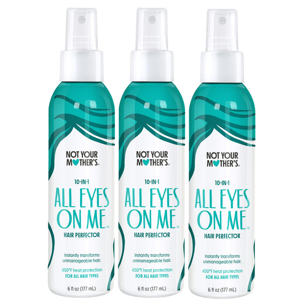 Not Your Mother's All Eyes On Me 10-in-1 Hair Perfector (3-Pack) - 6 fl oz - Heat Protectant for Hair - Moisturizing Detangler Spray and Frizz Control