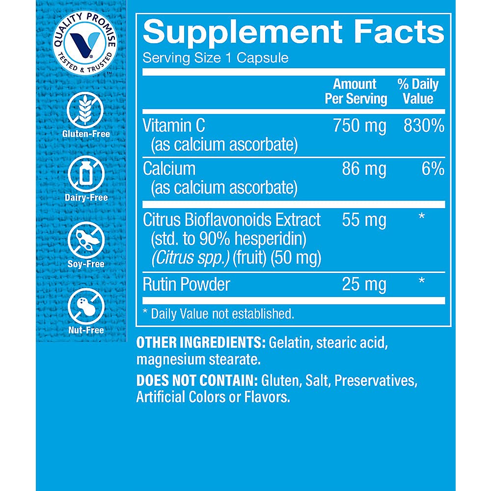 The Vitamin Shoppe Buffered C Complex, Antioxidant That Supports Immu... - Premium Quality Health Support | 300 Capsules | Daily Wellness