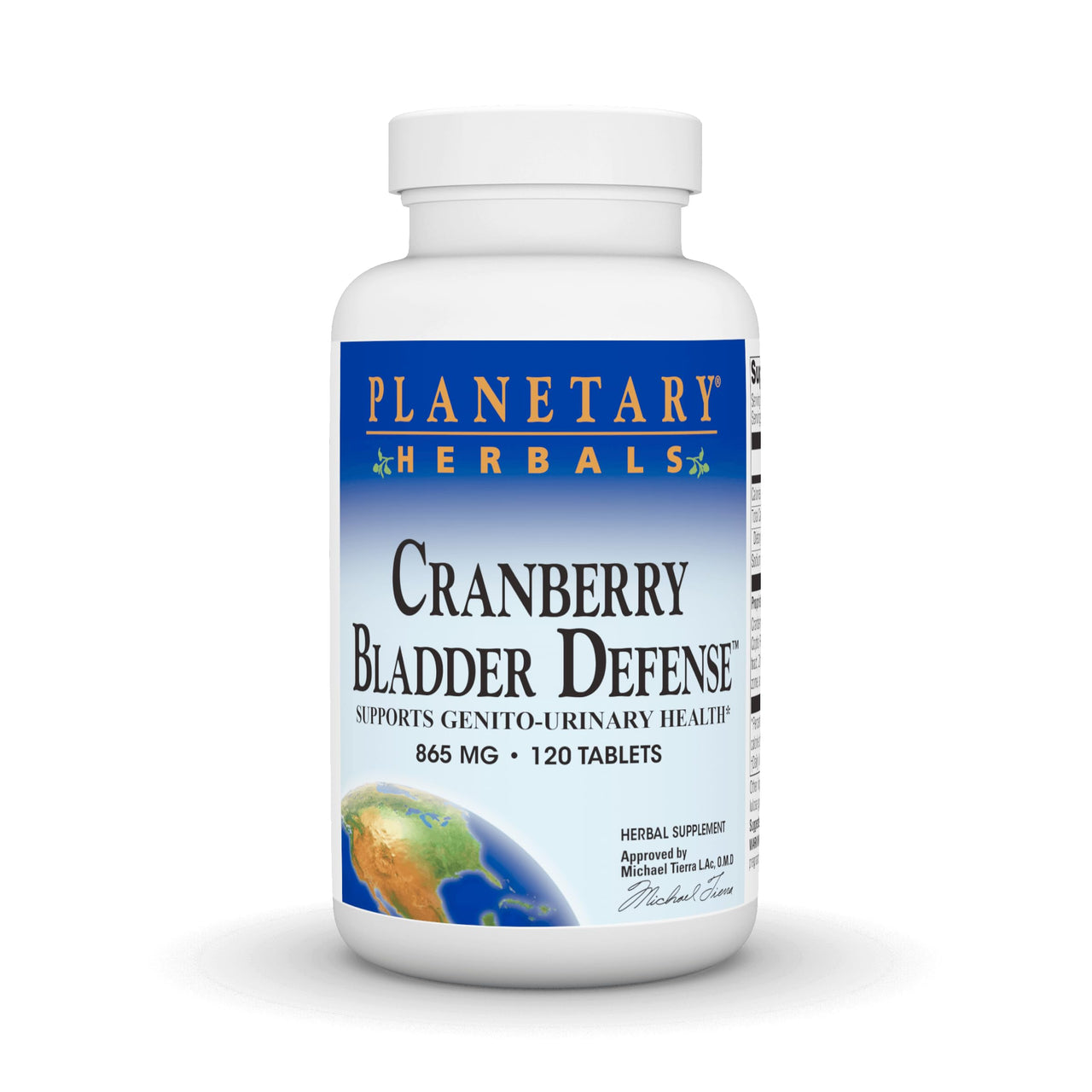Planetary Herbals Cranberry Bladder Defense 865mg, Supports Genito-Urinary Health