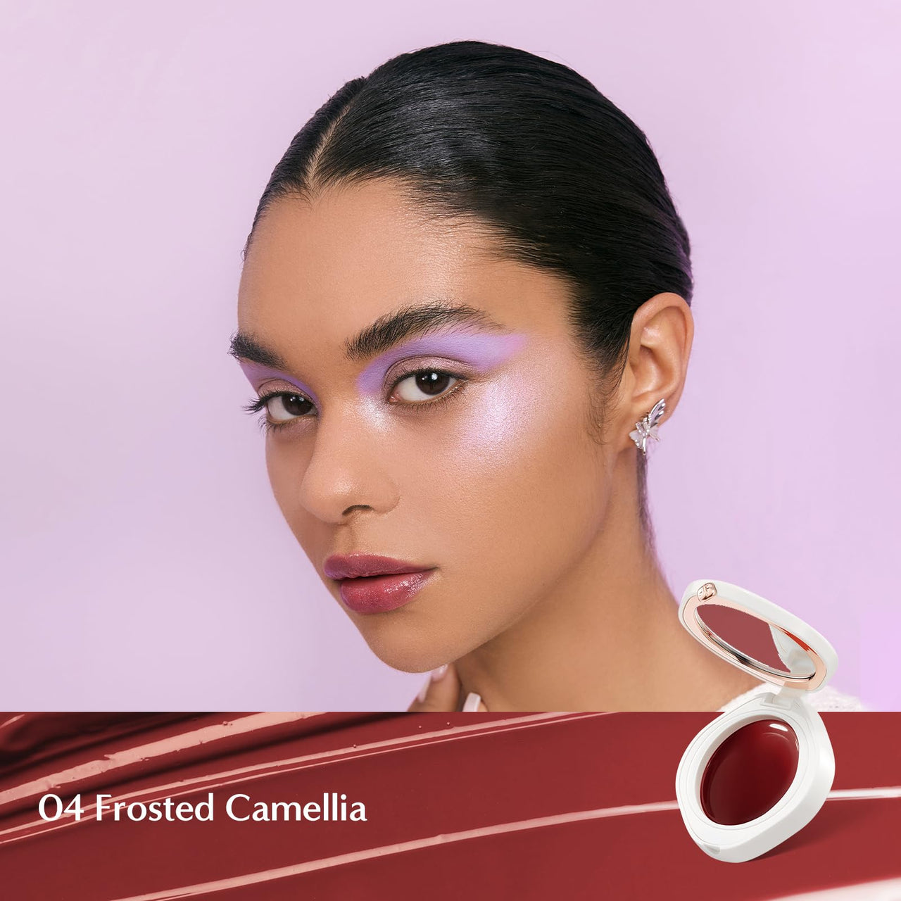 Florasis Dewy Touch Tinted Lip Balm Lip Mask (04 Frosted Camellia)