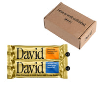 Thumbnail for David High Protein Bars - 0g of Sugar, Low Carb, Gluten Free - 28g of Protein, 150 Calories - Variety 6 Pack (3x Peanut Butter Chocolate Chunk, 3x Chocolate Chip Cookie Dough