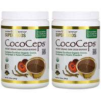 Thumbnail for California Gold Nutrition, CocoCeps, (2 Pack) Instant Organic Dark Cocoa Beverage, 7.93 oz (225 g)