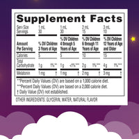 Thumbnail for Zarbee's Kids Melatonin Sleep Supplement Liquid, 1mg Melatonin, Drug-Free & Effective, Easy to Take Natural Berry Flavor for Kids Ages 3 and Up, 1 Fl Oz Bottle