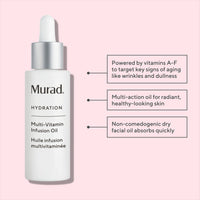 Thumbnail for Murad Multi-Vitamin Infusion Facial Oil - Absorbs Quickly and Moisturizes with Vitamins A-F - Hydration Anti-Aging Skin Treatment Backed by Science, 1.0 Oz
