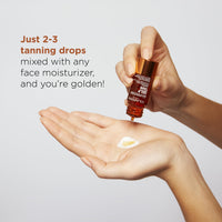 Thumbnail for Clarins Self Tanning Face Booster | Self Tanning Drops For Face To Mix With Moisturizer | Natural, Long-Lasting, Streak-No, Buildable Tan | Hydrates | Non-Staining | 99% Natural Ingredients | 0.5 Oz