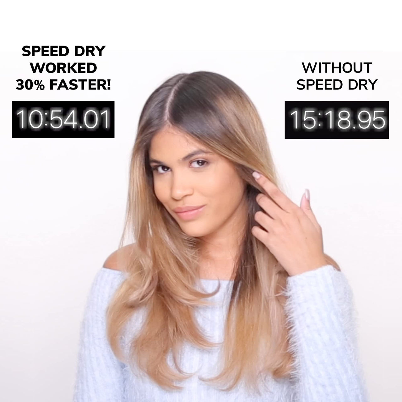 COLOR WOW Speed Dry Blow Dry Spray â€“ Cut Blow Dry Time by 30% | Heat Protectant, Prevent Breakage | Cruelty-Free & Gluten-Free