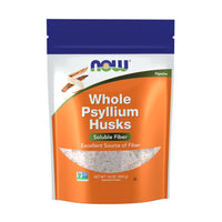 Thumbnail for NOW Foods Supplements, Whole Psyllium Husks, Non-GMO Project Verified, Soluble Fiber, 16-Ounce