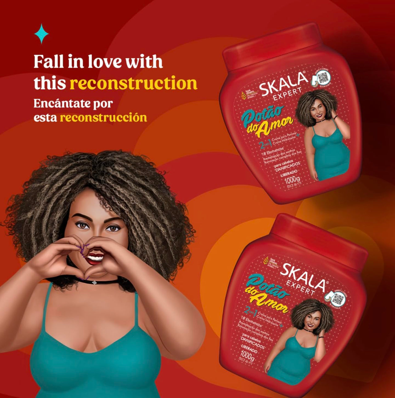 SKALA Potao do Amor 2 in 1 Hair Cream