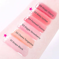 Thumbnail for COLORGRAM FRUITY GLASS GLOSS 02 CHEWY TANGERINE | Non-Sticky Glossy Lip Tint with Glass-Like Shine | Long-Lasting Hydrating Lip Gloss for Smooth & Plump Lips