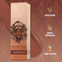 Thumbnail for Juvia's Place Nubian Earth Matte Lipstick Morocco - Hydrating, Long-lasting, Richly Pigmented Lip Makeup, Creamy Lipstick with Matte Finish, Beauty & Lip Care Product