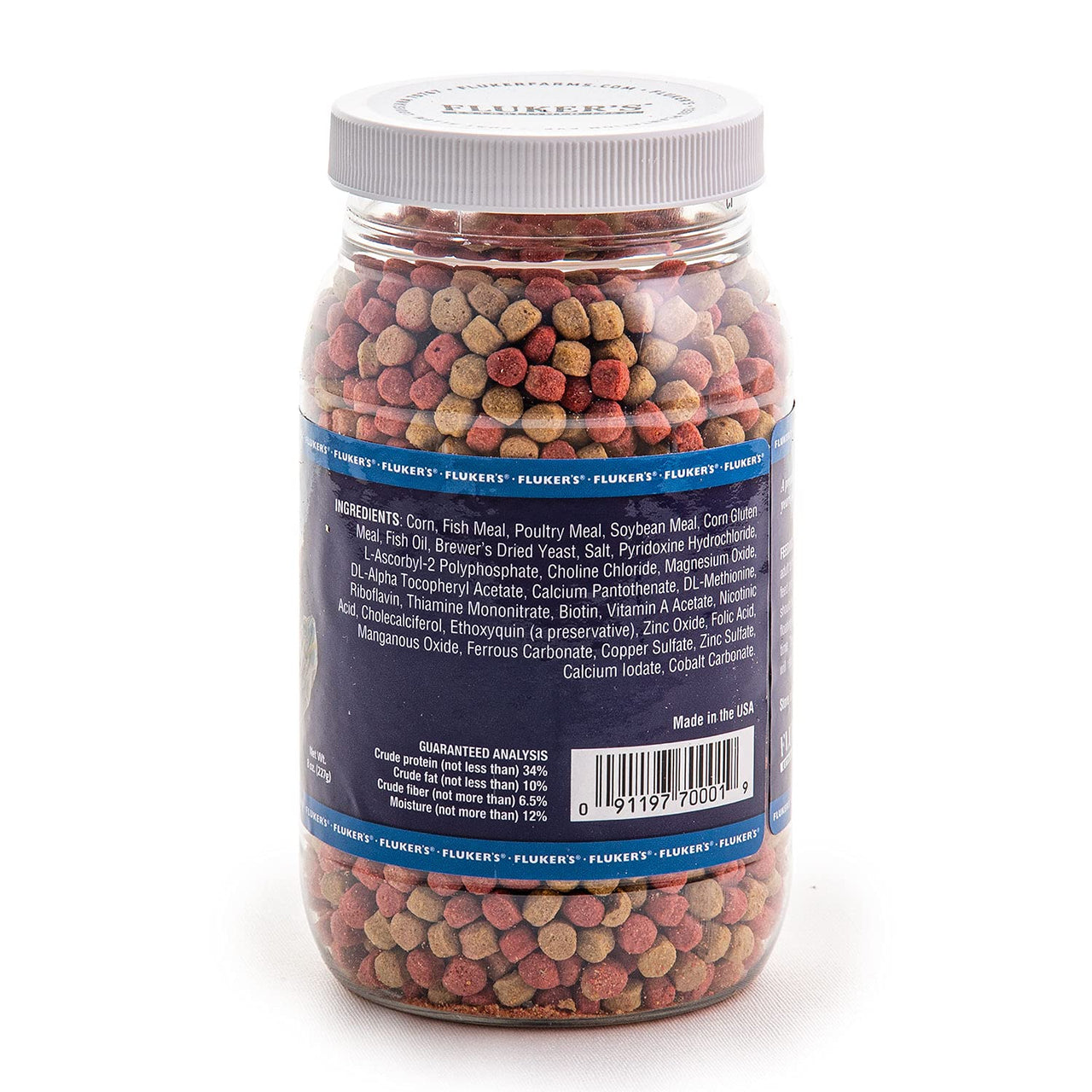 Fluker's Aquatic Turtle Diet, Food Pellets for Turtles, 8 oz