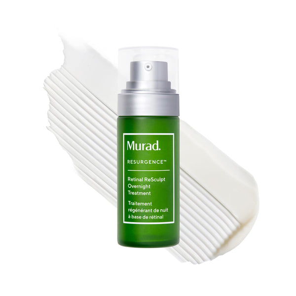 Murad Retinal ReSculpt Overnight Treatment - Advanced Face and Neck Serum with Encapsulated Retinal, Kangaroo Paw, Olive, & Oat Smooths Deep Wrinkles and Crepey Skin, & Lifts Sagging Skin - 1 Fl Oz