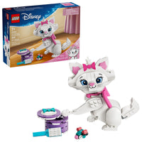 Thumbnail for LEGO Disney The Aristocats Adorable Marie Toy Building Set - Bedroom or Desk Decor for Girls & Boys, Ages 7+ - Disney Gifts for Birthdays - 43286